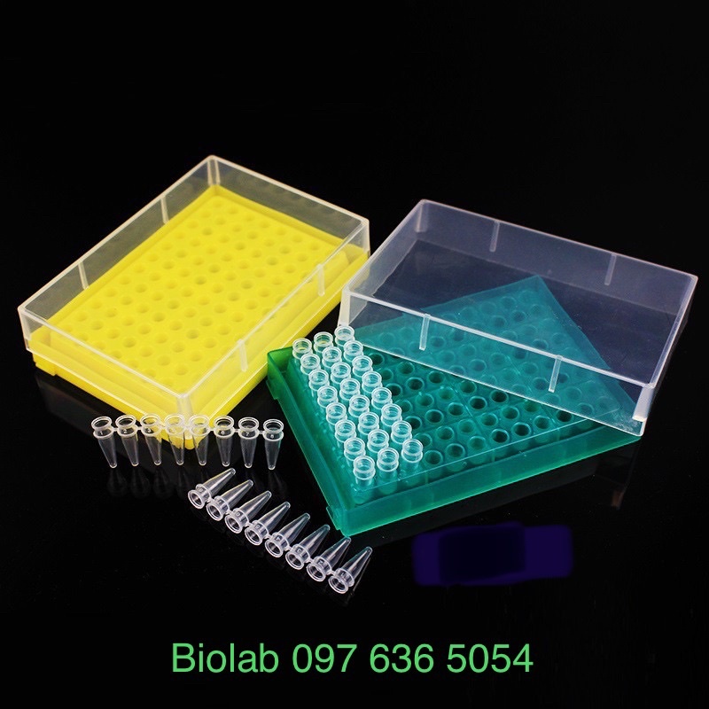 Giá đựng ống PCR 0.2ml, 96 vị trí, Mã: CTR1006, hãng Fcombio