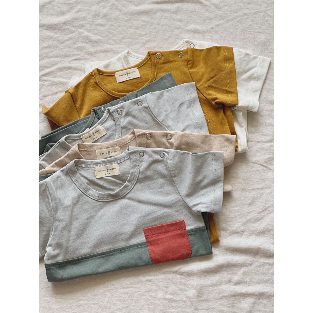 Color Block T-Shirt Macro & Micro