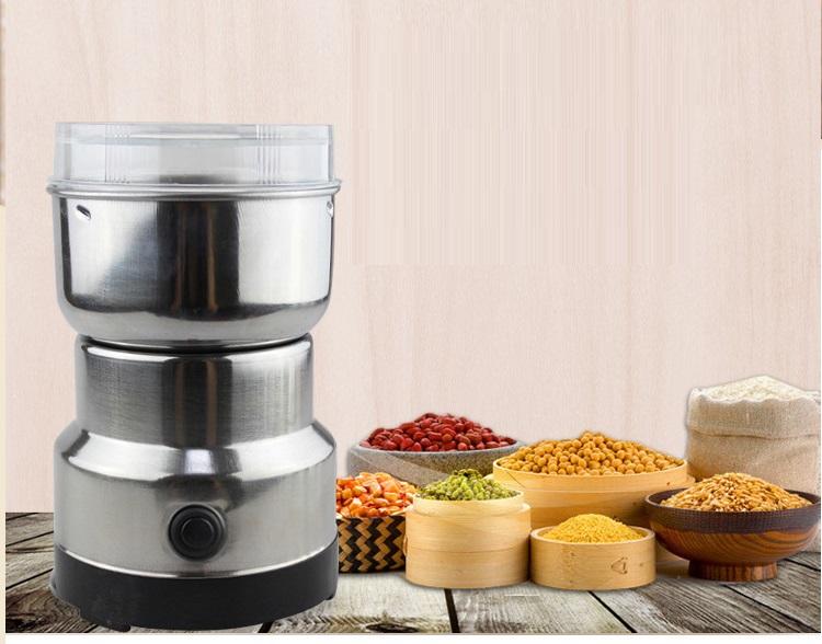 [HCM]Máy xay bột mini ngũ cốc tiêu tỏi ớt cafe...
