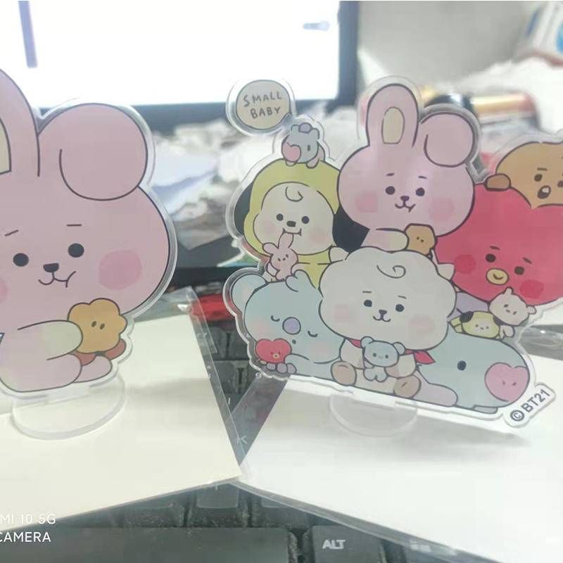 Mô hình nhựa cứng BT21 baby để hình