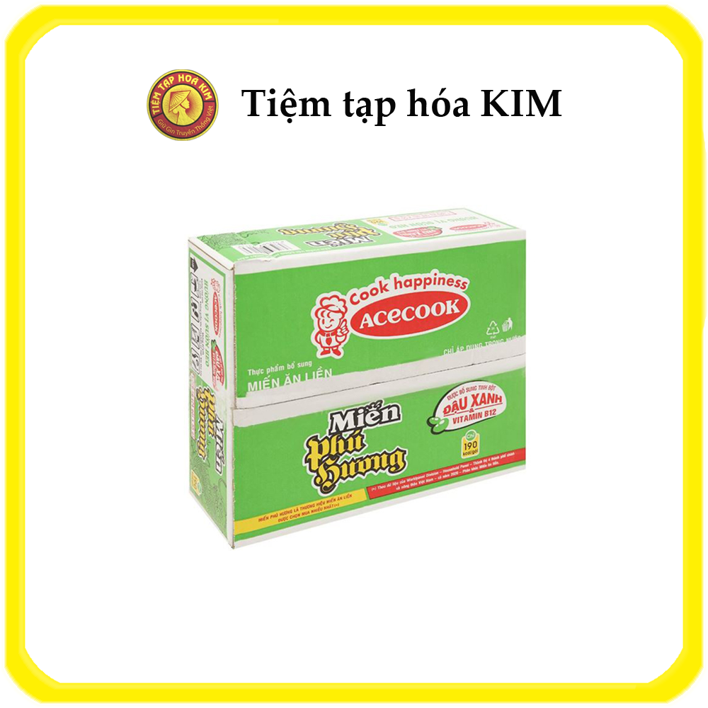 Thùng 24 gói miến Phú hương