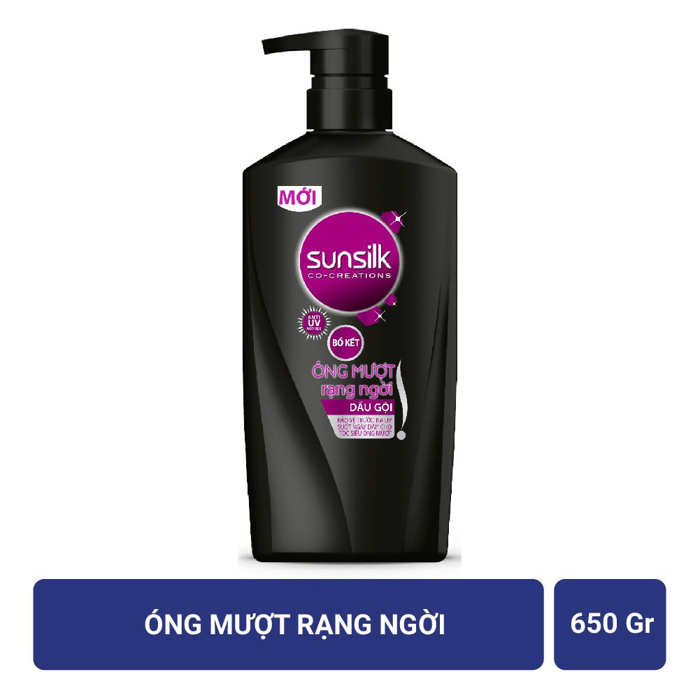 [HCM]Dầu Gội Sunsilk Chai 650ml Mềm Mượt Diệu Kỳ (Đen)