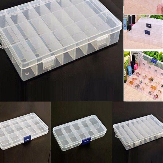 Hộp nhựa chia ô tháo rời được