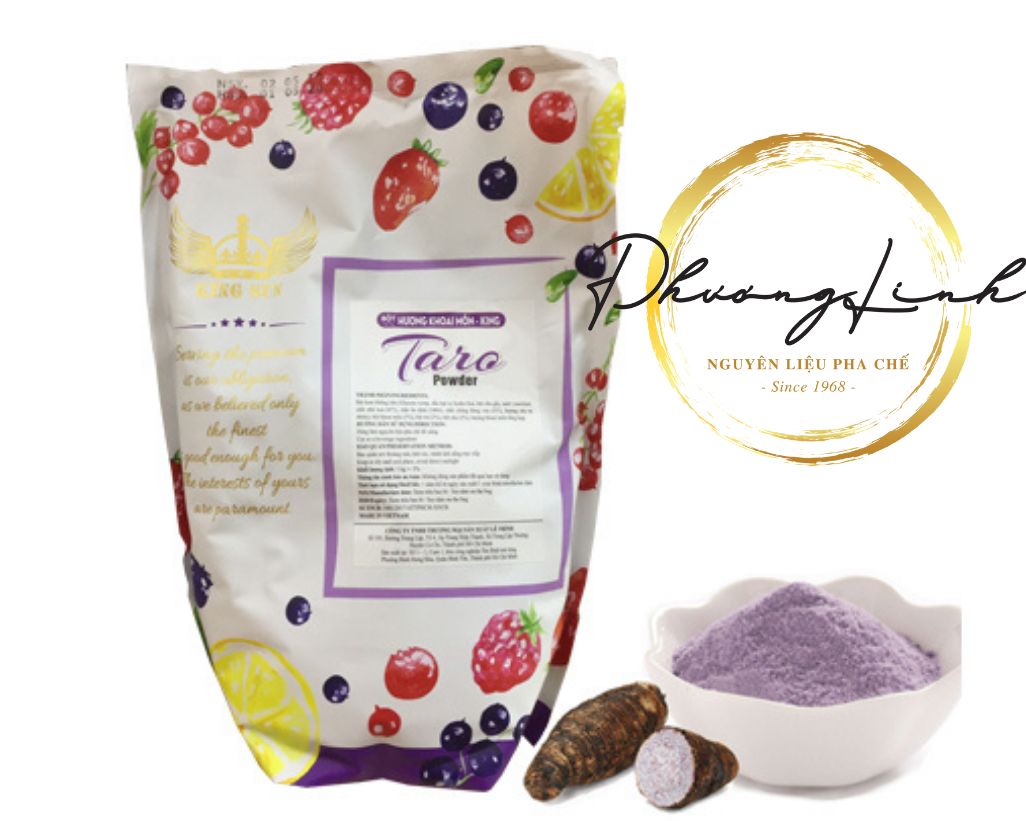 Bột Vị Khoai Môn Hiệu King Trọng Lượng Gói 1Kg  Sản Phẩm Như Hình 100%