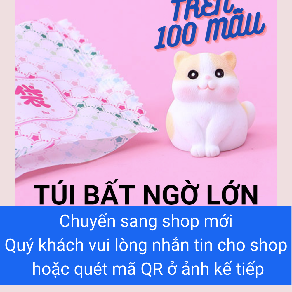 Túi Bất Ngờ Lớn Hoạt Hình Trang Trí Túi Quà Bất Ngờ Blind Box siêu dễ thương