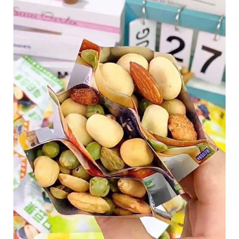5 GÓI Granola siêu hạt, ngũ cốc mix hạt dinh dưỡng, hạt mix dinh dưỡng sấy giòn, ngũ cốc mix trái cây