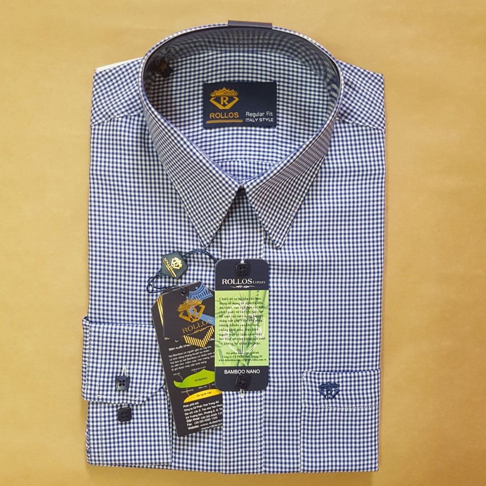 ÁO SƠ MI DÀI TAY CAO CẤP THƯƠNG HIỆU RULLOS, NGUYÊN LIỆU NHẬP THÁI LAN, PHONG CÁCH THỜI TRANG NƯỚC Ý, GIẢM GIÁ THEO GIÁ NIÊM YẾT, GIÁ CHUẨN, KHÔNG NÂNG GIÁ ẢO