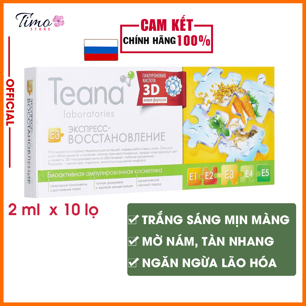 Serum Collagen tươi phục hồi da lão hóa Teana C1 chính hãng, làm trắng da, mờ nám và tàn nhang hiệu quả | TM063