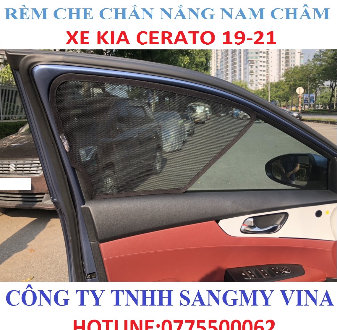 Rèm che nắng nam châm cerato 2019-2022