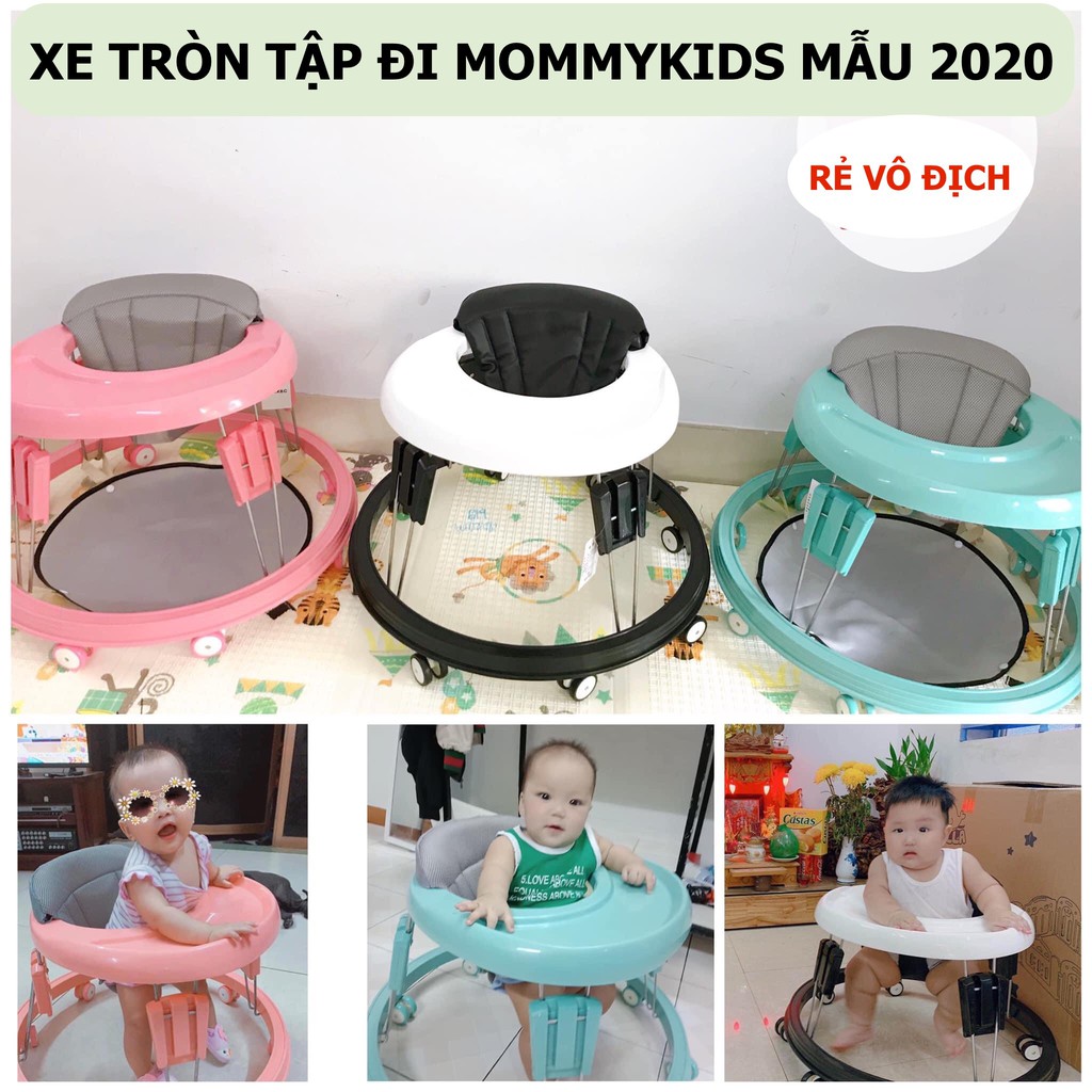 Xe tròn tập đi cho bé, xe tròn tập đi điều chỉnh được độ cao cho bé, Xe tập đi cho bé hàng cao cấp
