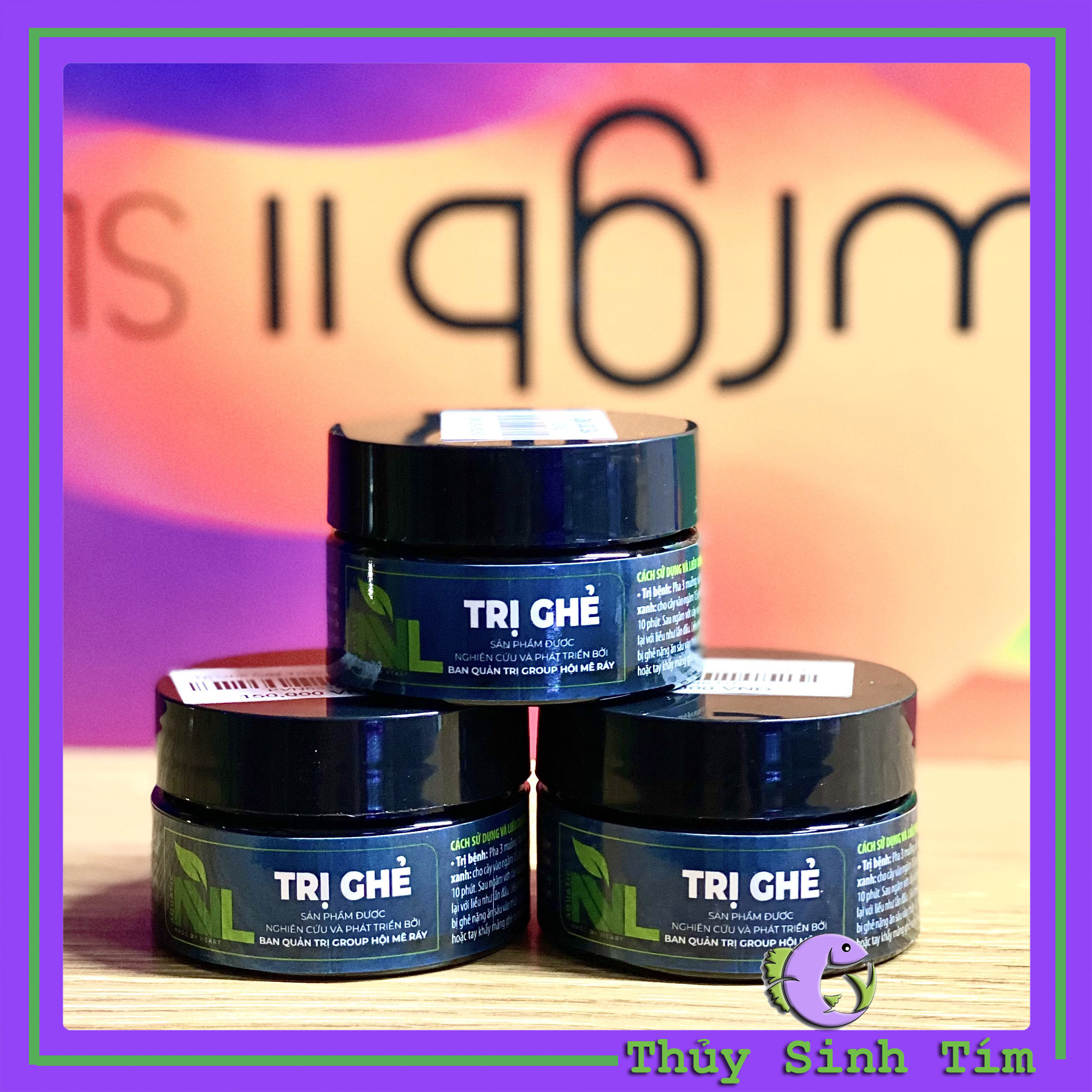 Hỗ trợ tr..ị ghẻ cây thủy sinh nvl