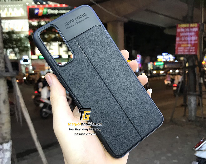 Ốp lưng Vivo V19 Neo silicon giả da Auto Focus