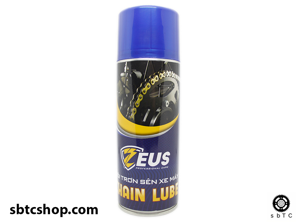 Chai xịt dưỡng sên xích xe máy ZEUS chính hãng