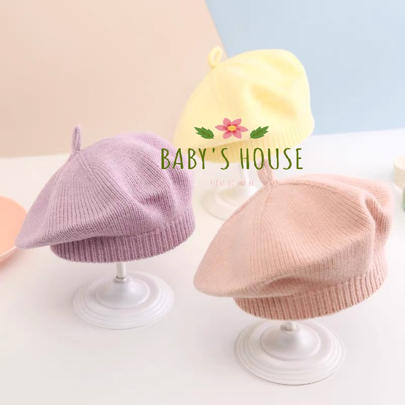 Mũ cho bé hình Nồi chất len siêu cute MN78 - MABU SHOP