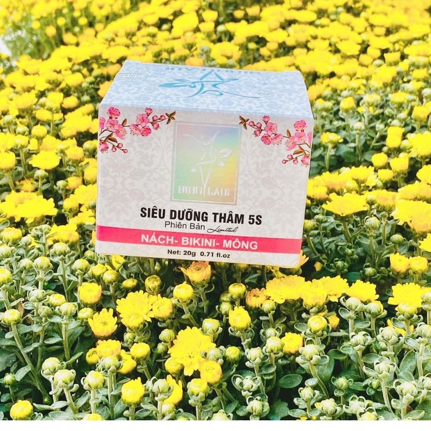 SIÊU DƯỠNG THÂM 5S BIHOLADI [ HÀNG CHÍNH HÃNG 100% ] TRỊ THÂM NÁCH BẸN MÔNG NHU HOA ĐẦU GỐI