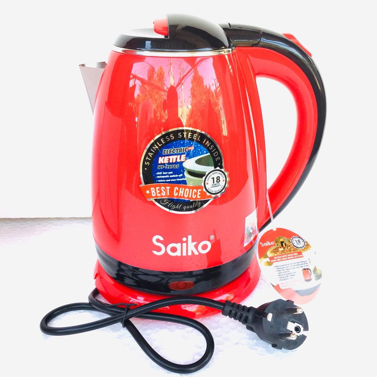 Ấm siêu tốc saiko kt - 2178s 1.7l