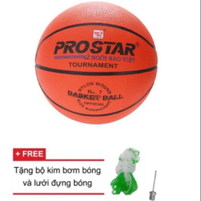 Bóng Rổ Geru Star/Prostar Size 3,5,6,7-Tặng kèm kim bơm và lưới - LYLYSPORTS