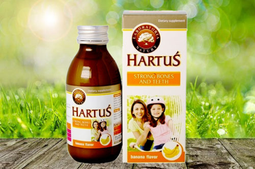 Bổ sung Canxi dành cho trẻ từ 4 tháng tuổi – Canxi Hartus (Lọ 150ml)