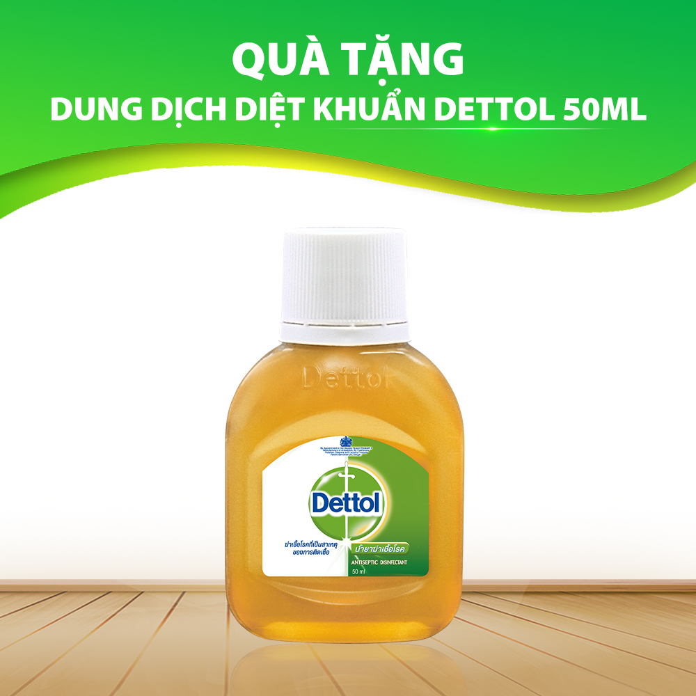 [Quà Tặng Từ Enfa ]Dung dịch Diệt khuẩn đa năng Dettol 50ml