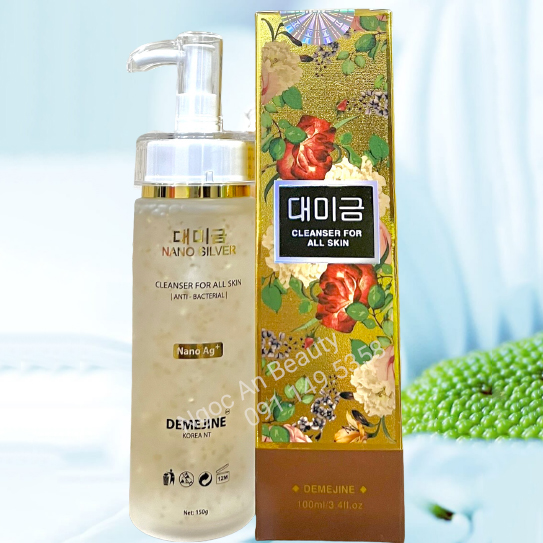 Sữa rửa mặt cao cấp Demejine sạch sâu, loại bỏ mụn, chống lão hóa