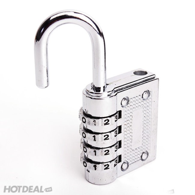 Khóa số bên hông vali, tủ két inox tiện dụng