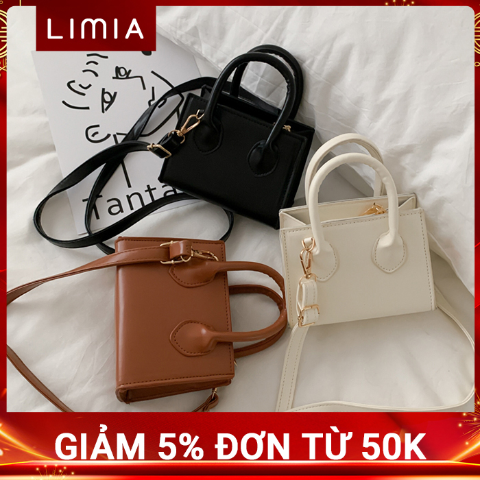 Túi đeo chéo mini xinh xắn nhiều màu TDC29HP - Limiabag