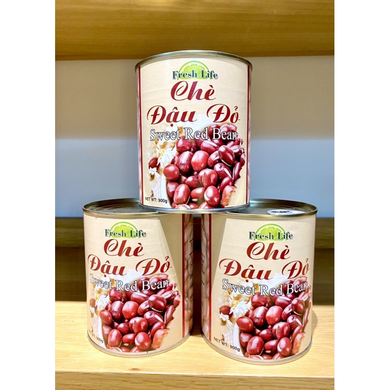 [HCM]Chè Đậu Đỏ (Sweet Red Bean) loại đóng lon 1Kg