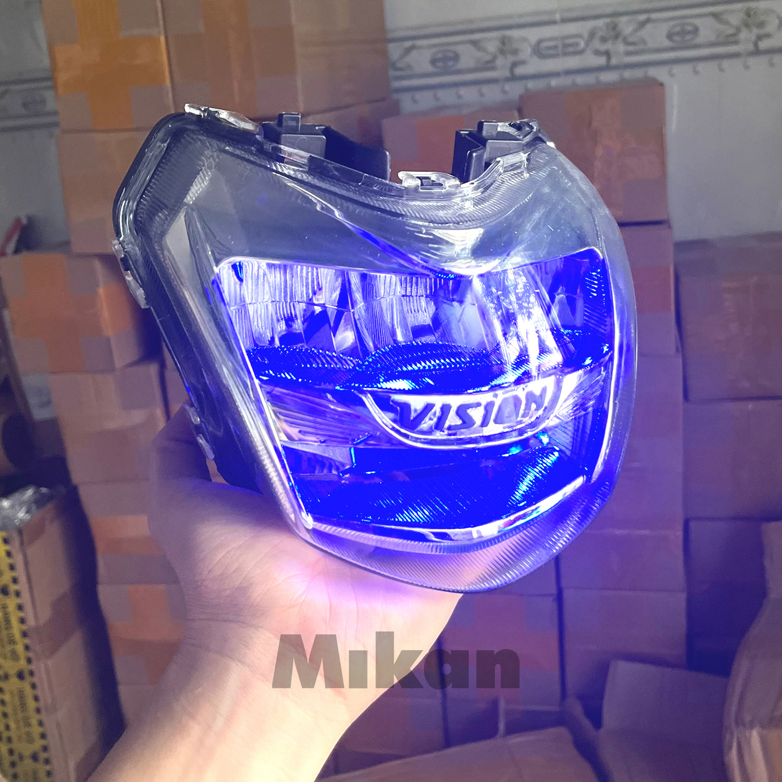 Đèn pha led 2 tầng VISION 2014 -2020 MIKAN MGP Siêu Sáng 30W LắpNhư Zin, Bảo Hành Miễn Phí 1 Năm Giá 520,000 Đồng*Miễn phí vận chuyển