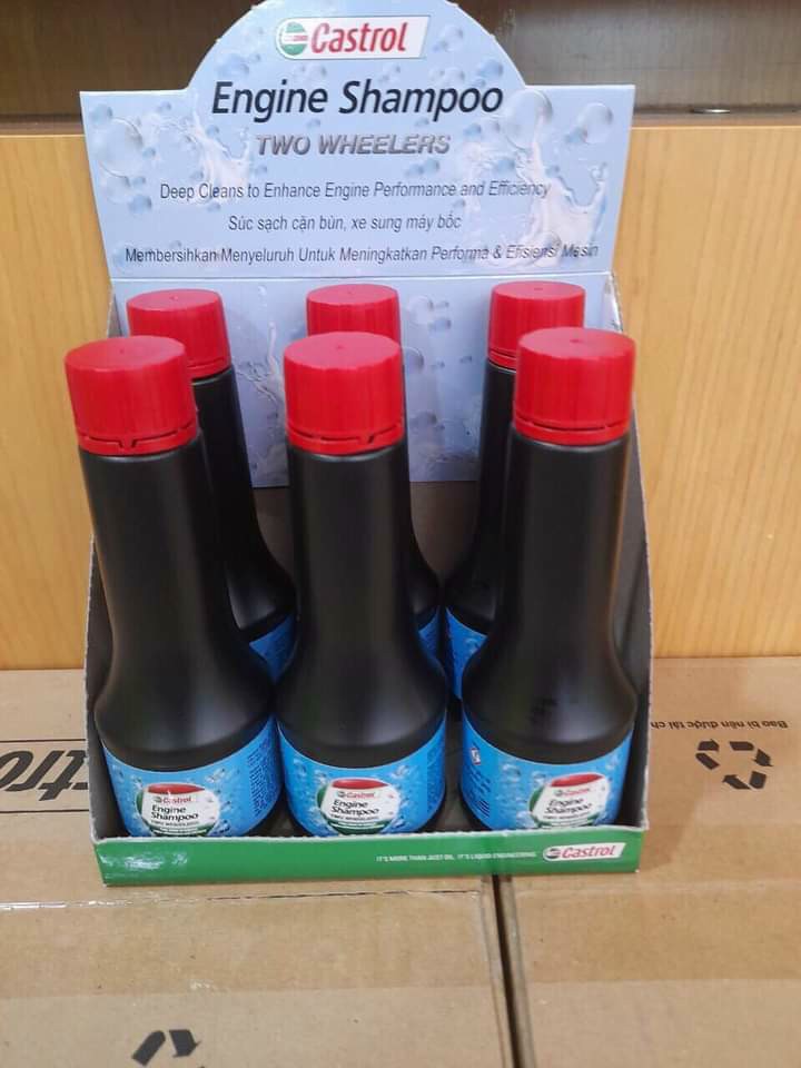[HCM]Combo 2 chai Castrol Engine Shampoo - Two Wheelers 70ml (dung dịch nhớt làm sạch động cơ)