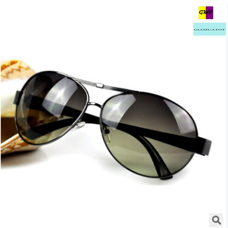 [HCM]Măt kính gọng phi công kiểu dáng cổ điển thời trang ENCI(nâu)