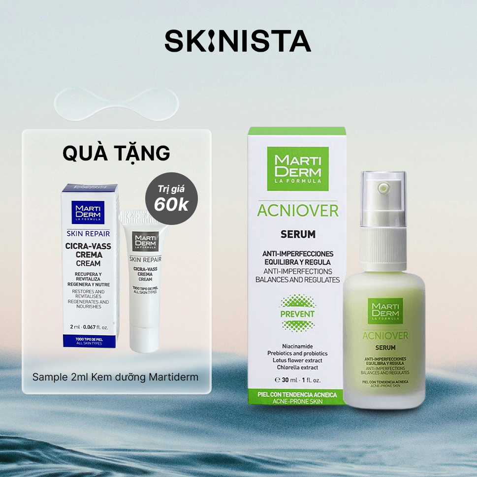 Tinh chất kiểm soát nhờn - Marti Derm Acniover Serum
