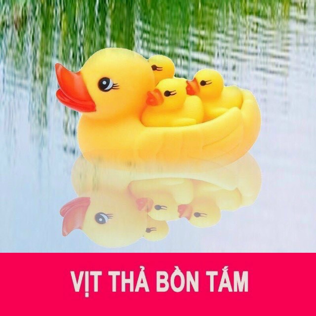 Đàn vịt thả bồn tắm chip chip đồ chơi nhà tắm cho bé