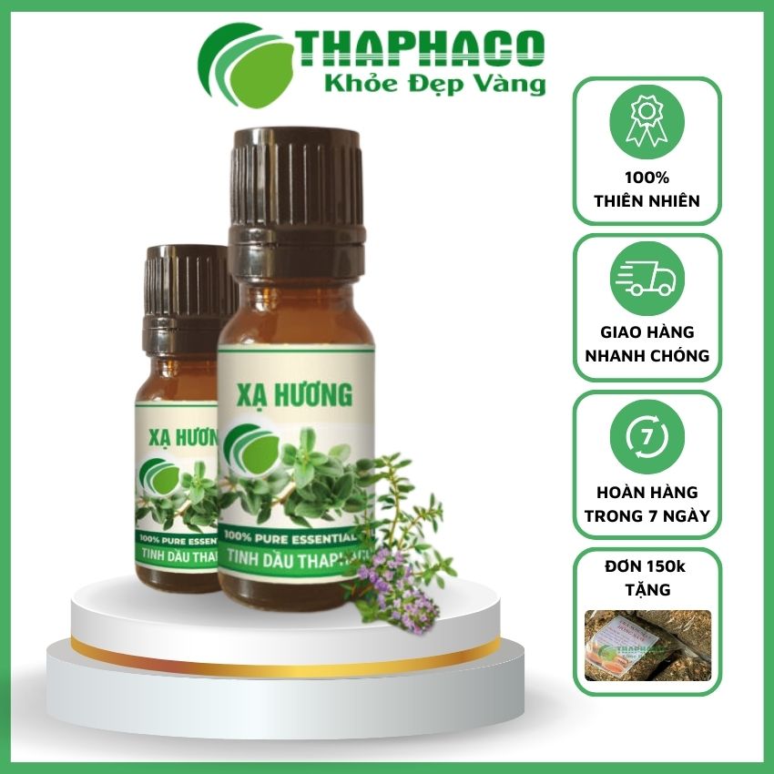 Tinh dầu xạ hương hữu cơ, tươi mát 10ml thaphaco