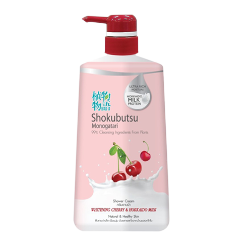 Sữa tắm shokubutsu whitening cherry 500ml