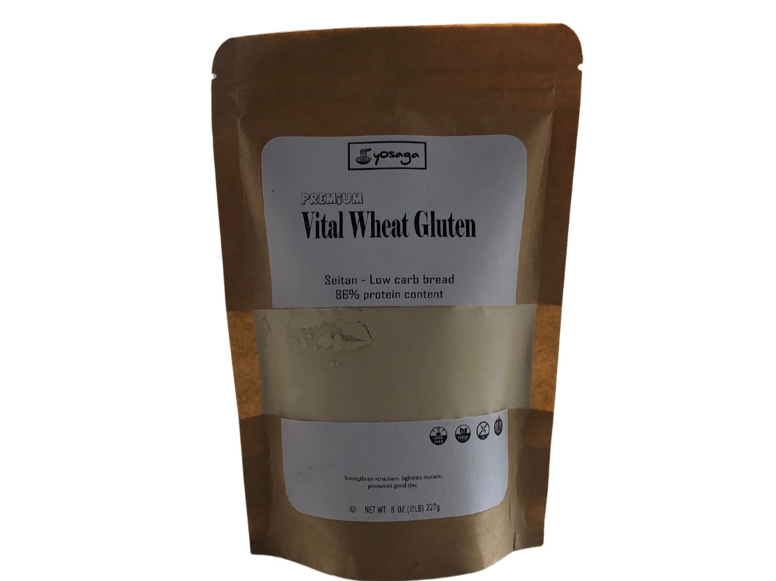 Bột mì căn (seitan) vital wheat gluten Yosaga