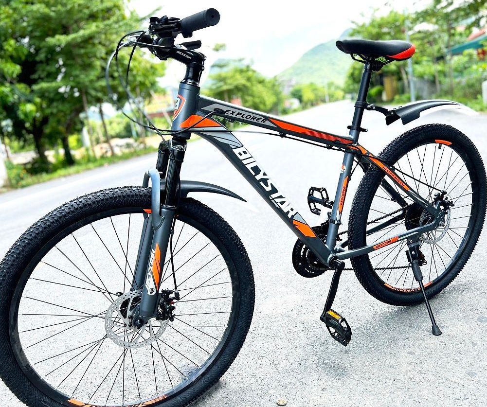 xe đạp địa hình - KHUNG NHÔM - size 27.5- xe đạp thể thao người lớn - xe đạp địa hình mẫu mới- cho người 1m5 trở lên - xe đạp - XE ĐẠP địa hình người lớn - sport bicycle - bike -Mountain bike