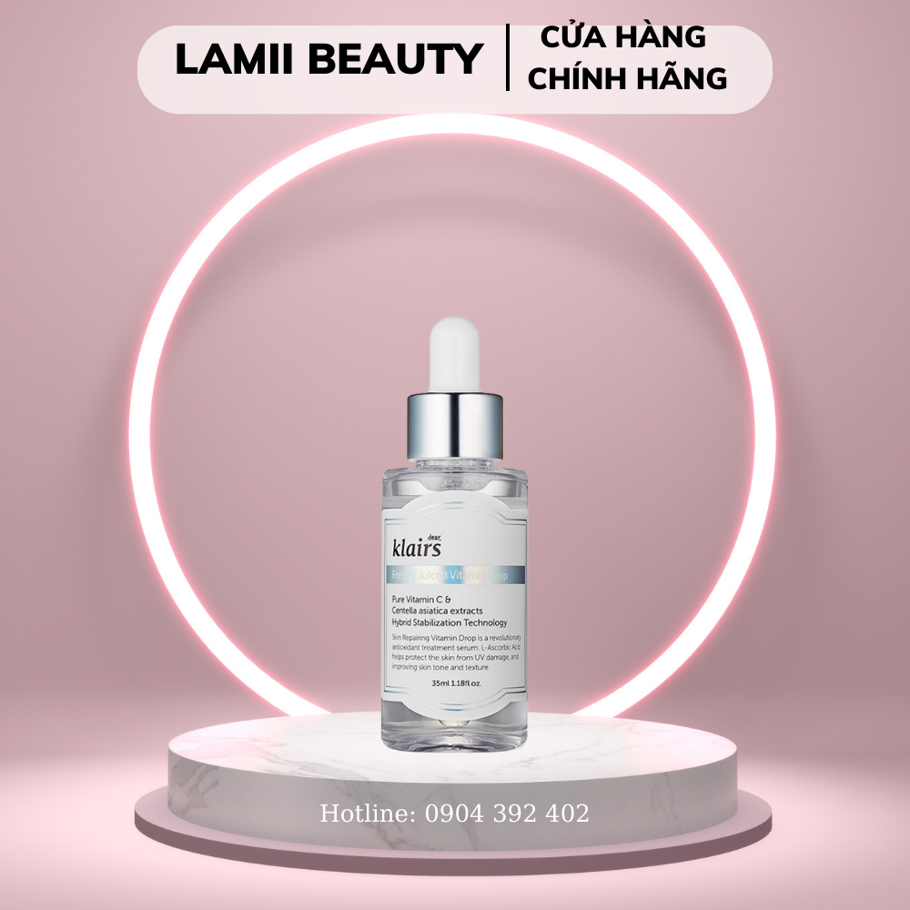 [HCM]Tinh chất dưỡng trắng KLAIRS FRESH JUICED VITAMIN DROP VITAMIN C - LAMII BEAUTY