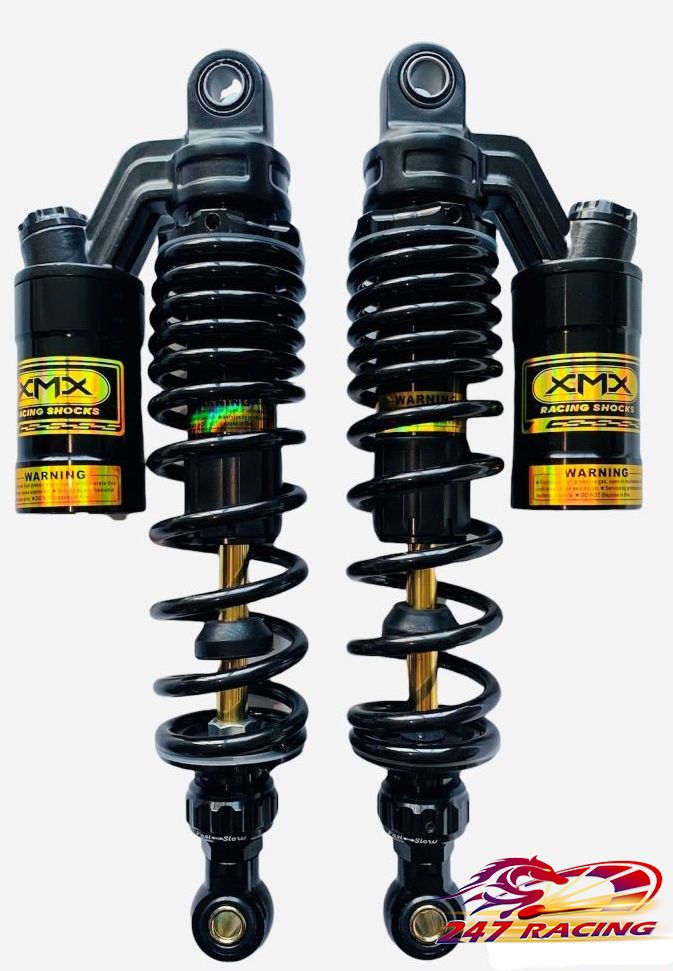 Cặp phuộc bình dầu kiểu rcb xmx phuộc đen ty vàng gắn wave dream rsx blade..tăng chỉnh thật bảo hành 6 tháng