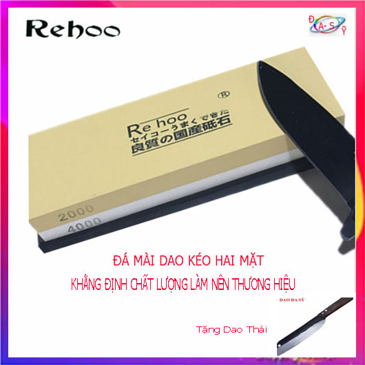 ĐÁ BÙN MÀI DAO SIÊU MỊN SIÊU BÉN ĐỘ NHÁM 2000-4000 | Đá Mài Dao Kéo 2 Mặt Bằng Tay Kiểu Nhật