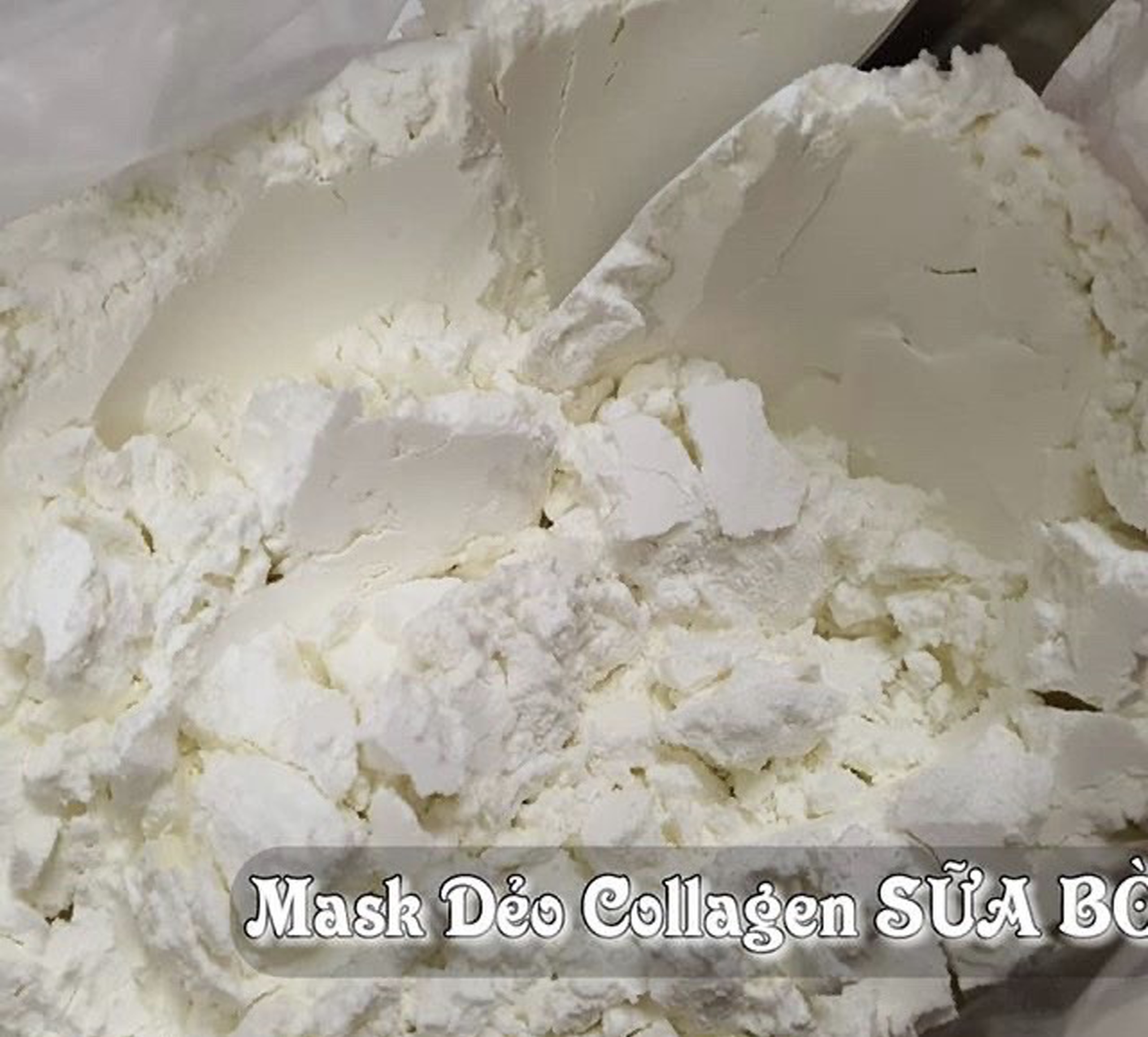 Mask Dẻo Sữa Bò Thơm mịn -dưỡng da