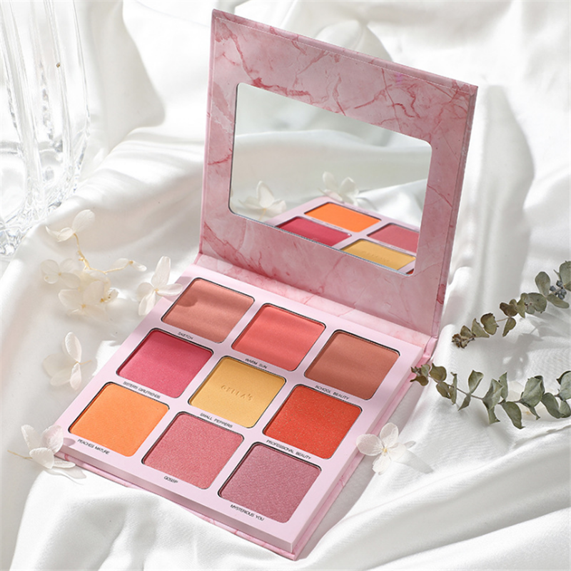 Phấn má hồng, phấn mắt 9 ô Gella's hot trend