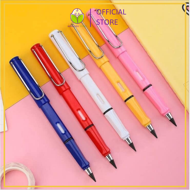 Set 2 chiếc bút chì vĩnh cửu không cần chuốt dành cho học sinh mầm non tiểu học tập viết