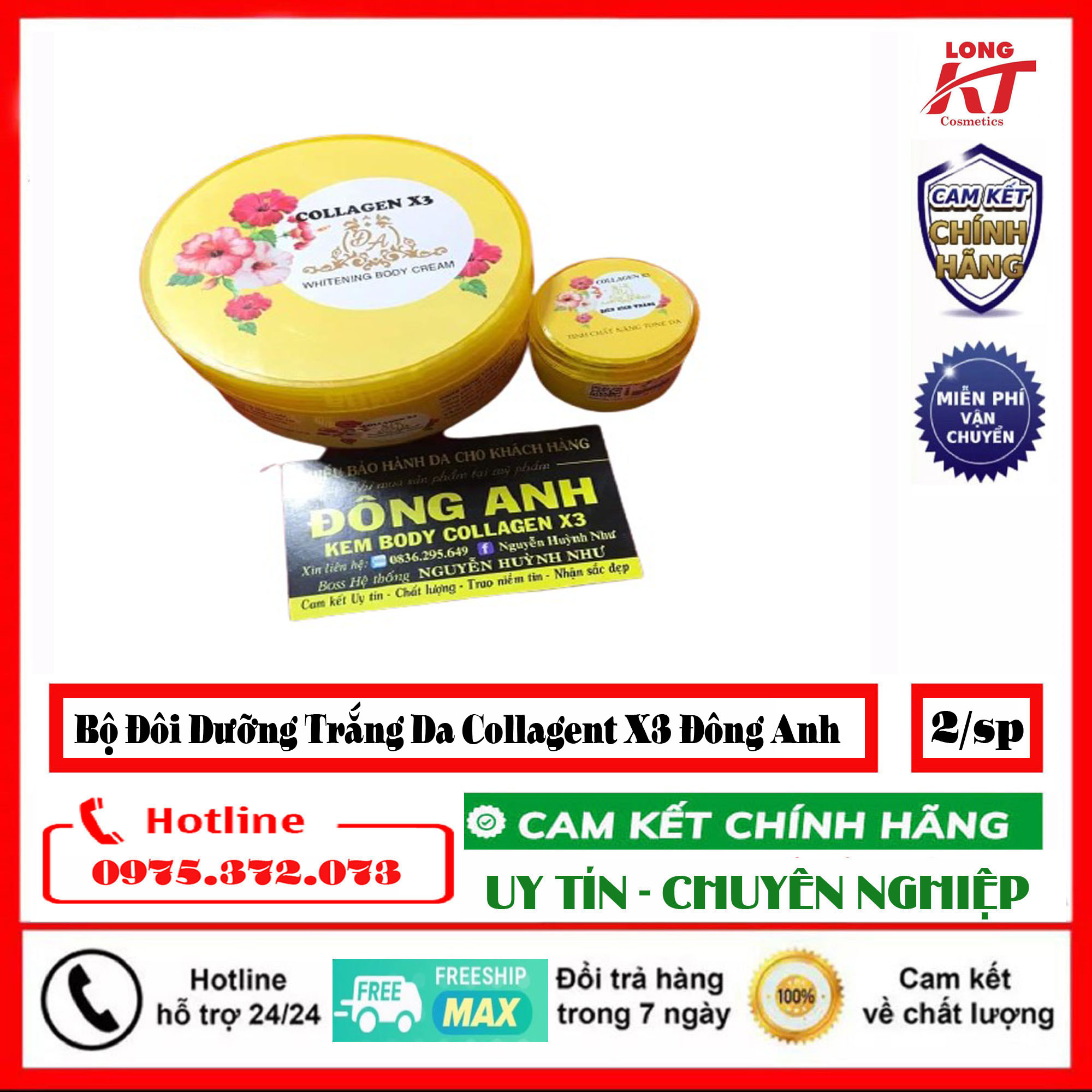 [Miễn ship-20k-Chính Hãng giá sĩ Đông Anh] Combo kem body x3 colagent Đông + Siêu Kích Trắng  kem body dưỡng trắng da,làm mờ da đen sạm (Hàng Chính Hãng)