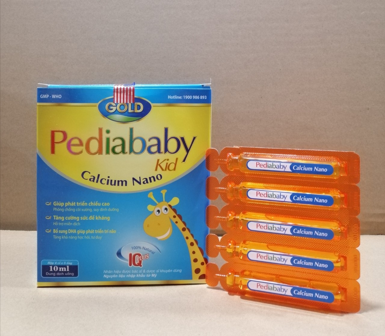 Pediababy canxi bổ sung canxi giúp xương chắc khoẻ
