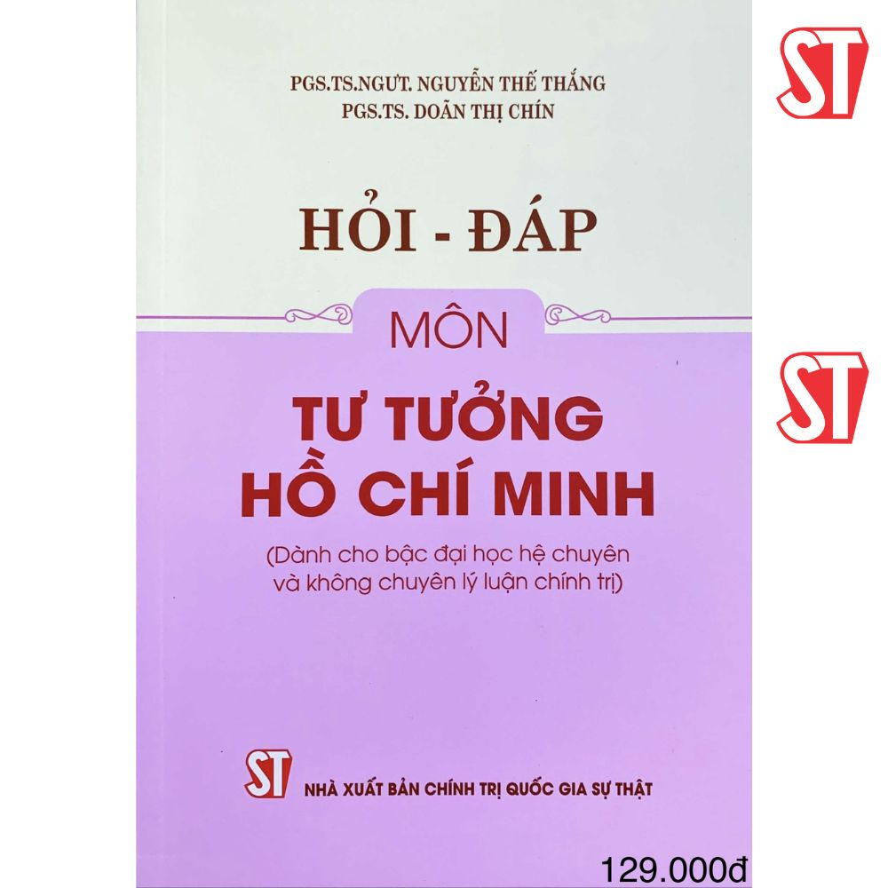 Hỏi - đáp môn tư tưởng hồ chí minh