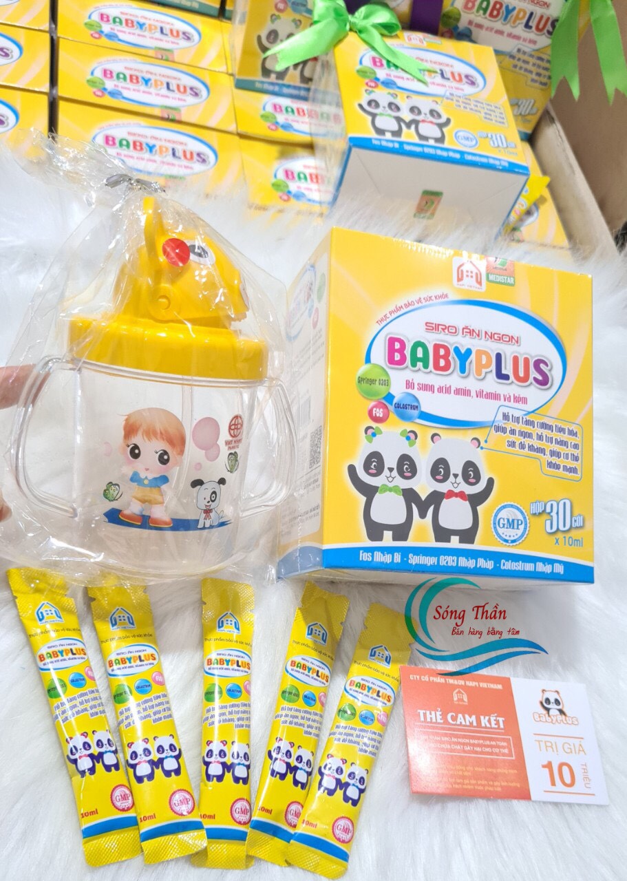 Babyplus - siro ăn ngon cải thiện hệ tiêu hóa của bé