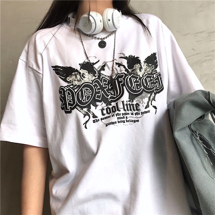 Áo thun nữ unisex phong cách hàn quốc siêu đẹp giá rẻ at114