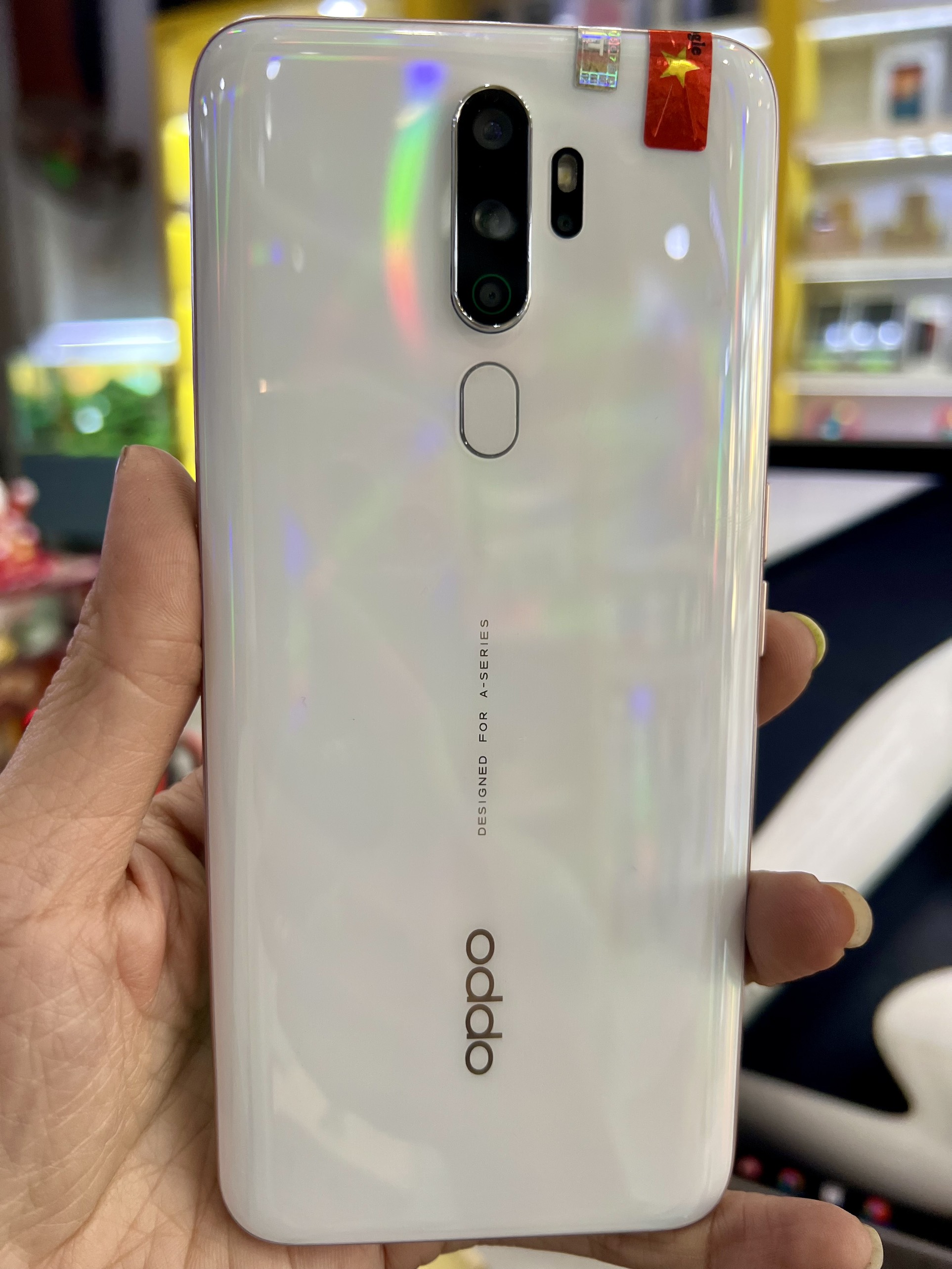 Điện thoại OPPO A5 (2020) 256gb , cũ đẹp như mới 99%.Màu Trắng