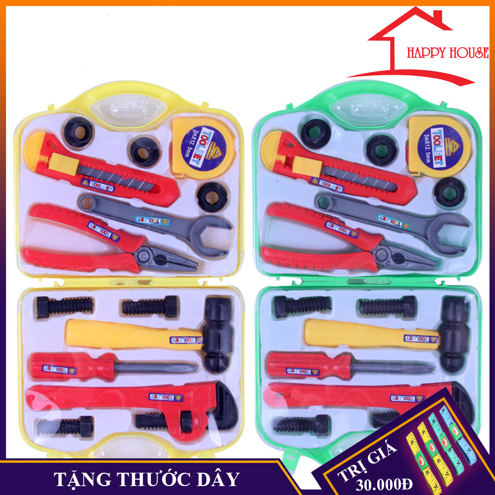 Valy đồ chơi công cụ sửa chữa dành cho bé yêu, kích thích sự phát triển của trẻ