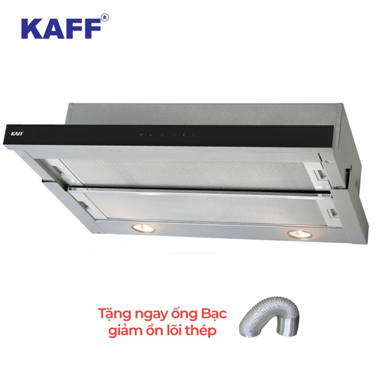 Máy hút mùi bếp âm tủ 6 tấc Kaff KF-TL600 - Dòng nút cảm ứng - Công suất hút: 750m3/h - Bảo hành chính hãng 03 năm